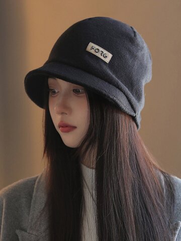 케일 패션비니 골지 여자 숏비니 모자