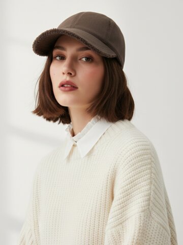 비키 양털 뽀글이 볼캡 겨울 방한모자 캡모자