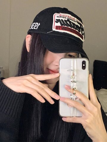 미슈 캡모자 볼캡 깊은 대두 얼굴작아보이는 커플 야구 모자