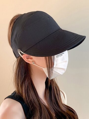 미아 여름 캡모자 얼굴작아보이는 볼캡 올림머리 야구모자