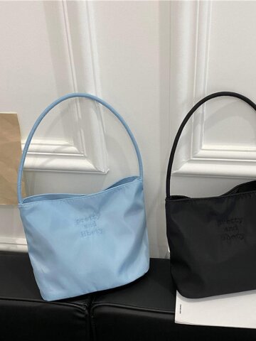 벨에나 미니 에코백 손목가방 여성 나일론 손가방 토트백