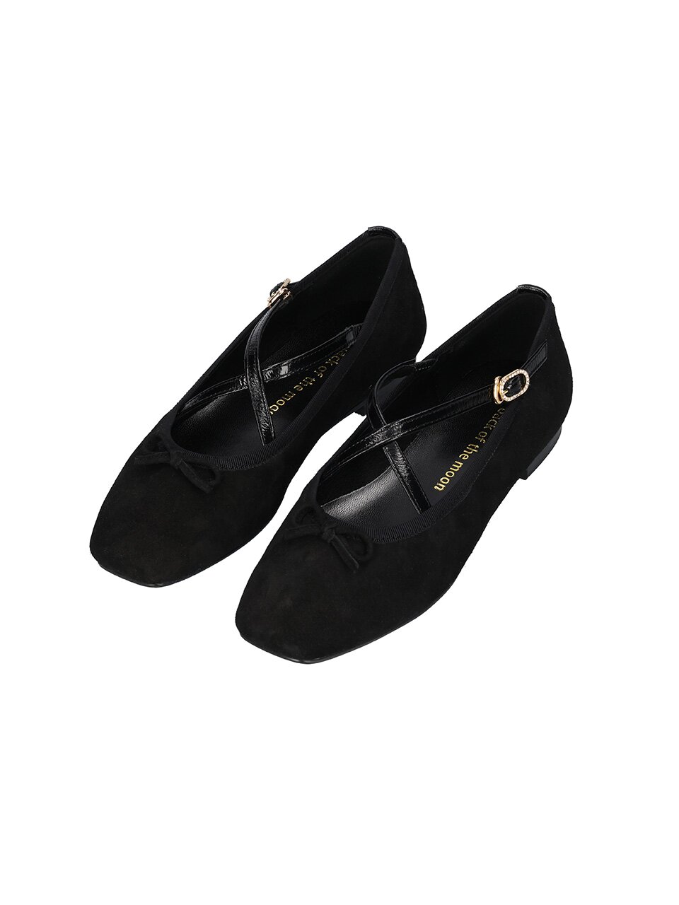 Giselle ballet flats_black suede