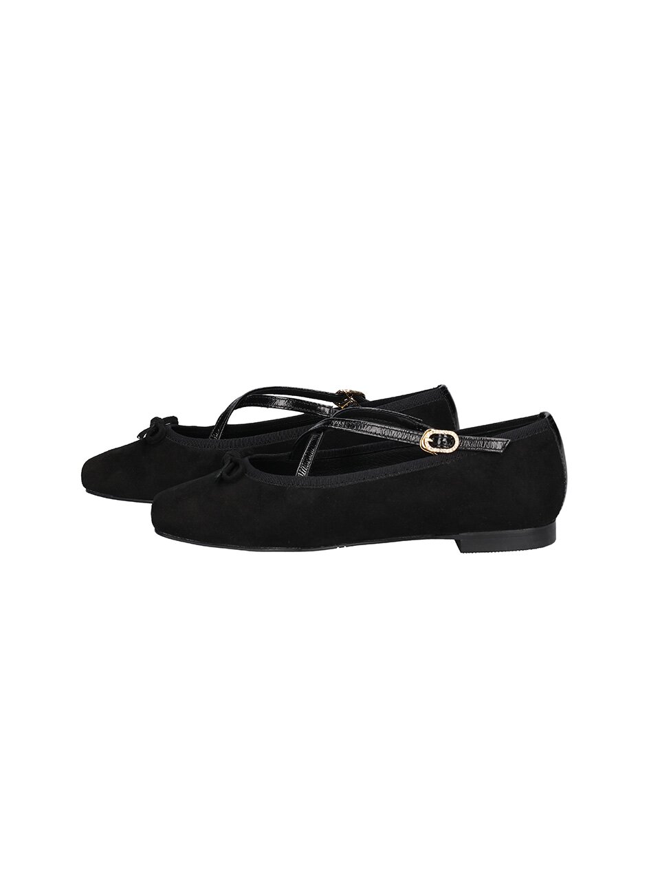 Giselle ballet flats_black suede
