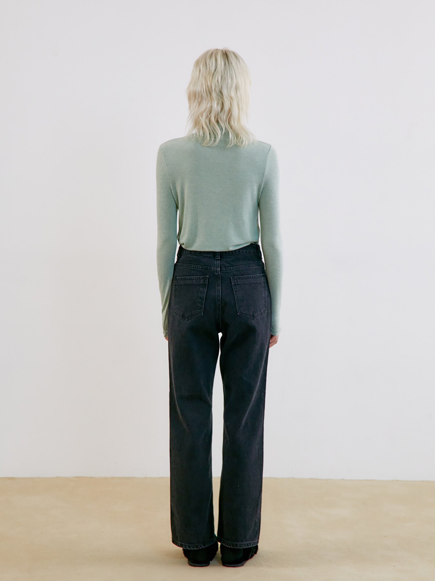 Basic turtleneck_Mint