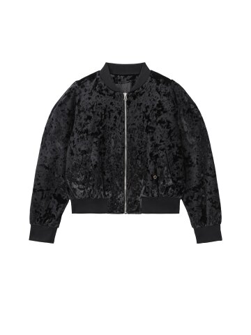 Rose bomber jumper_black