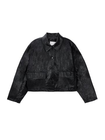 Kara leather jacket_black