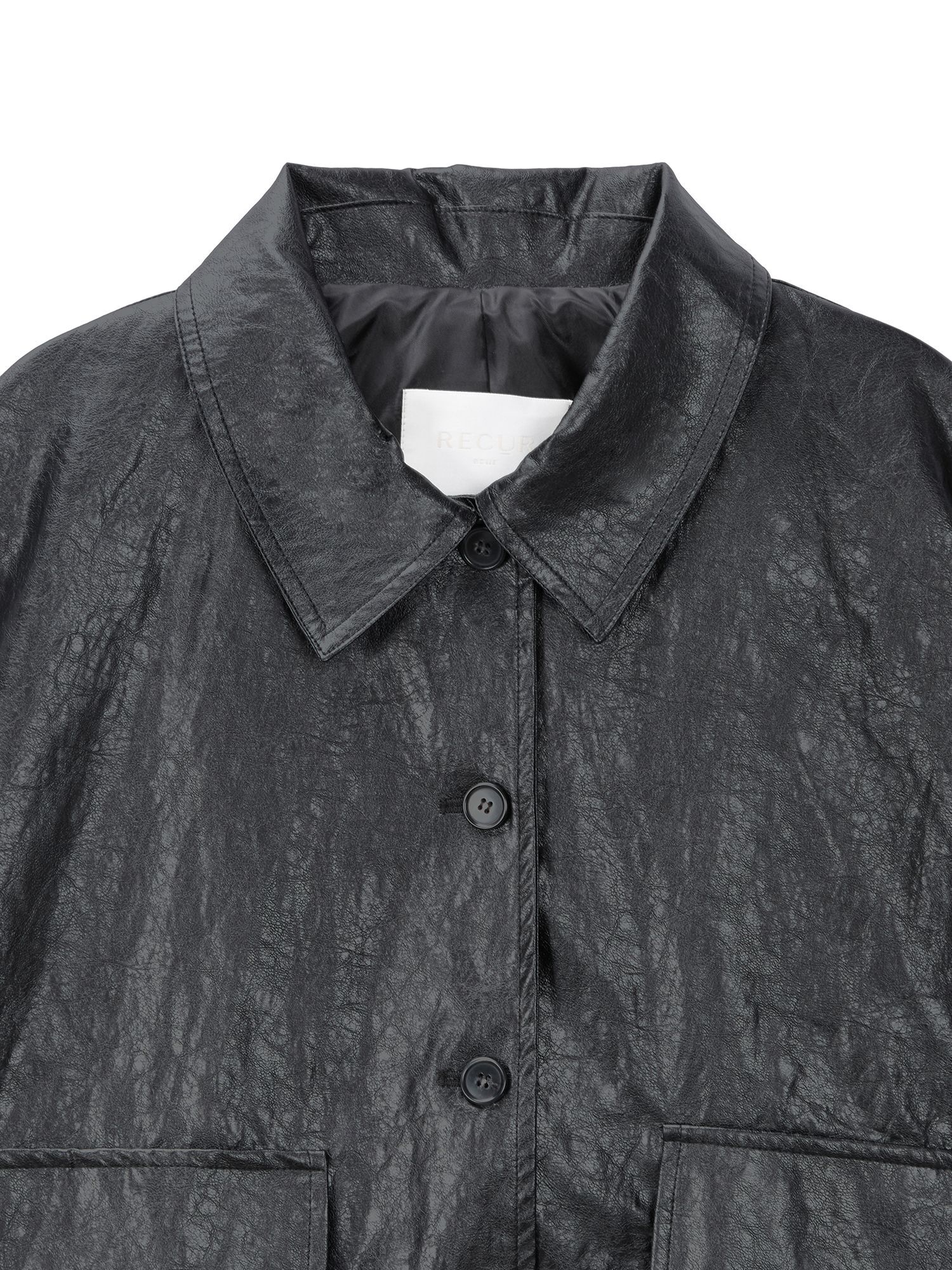 Kara leather jacket_black