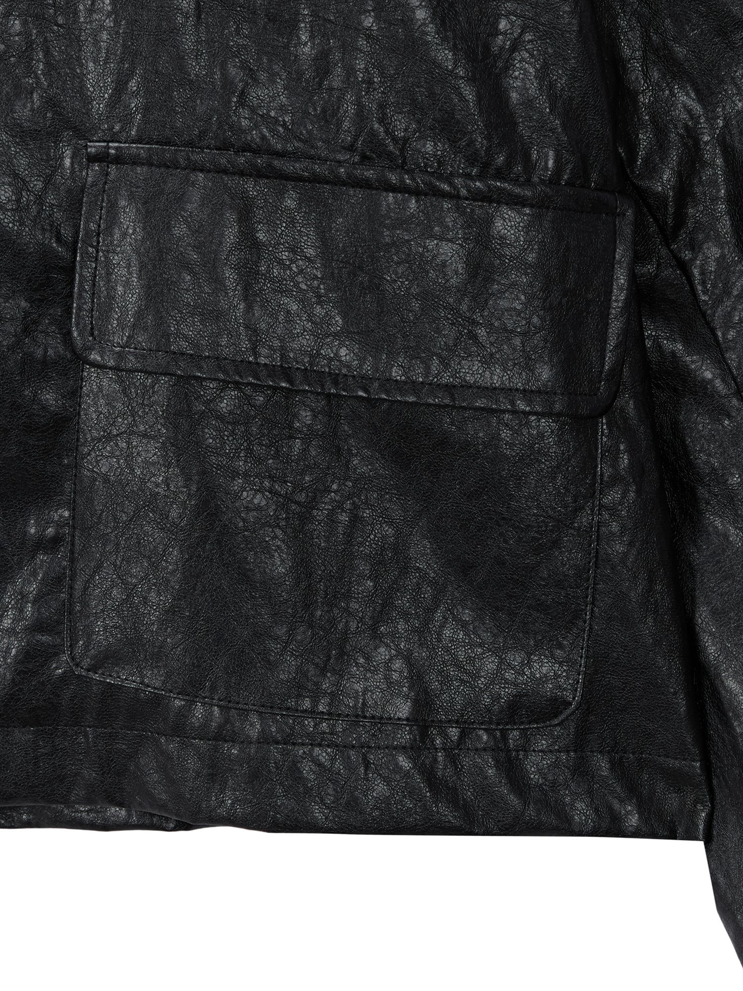 Kara leather jacket_black