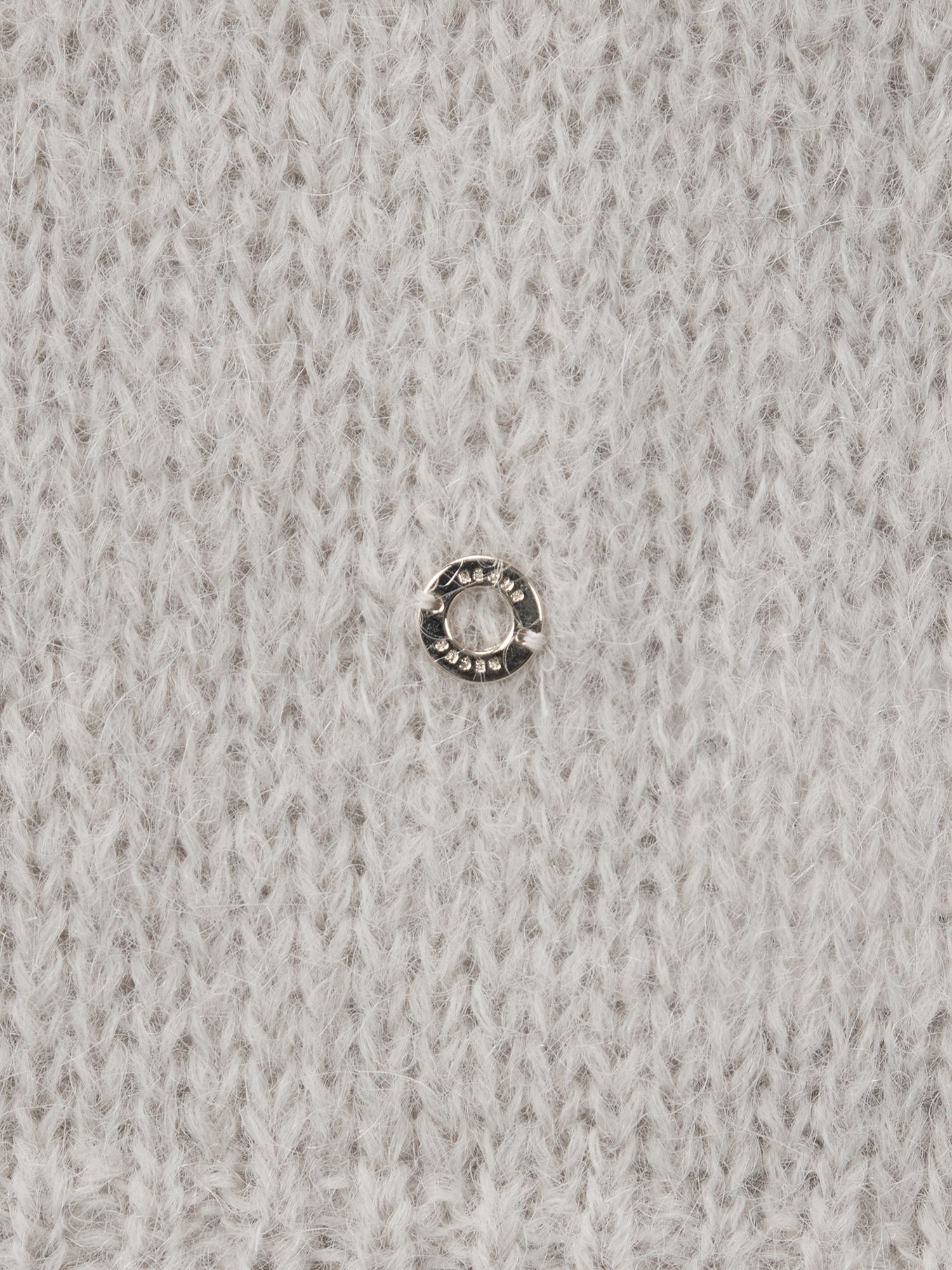 Mohair short sleeve knit_beige