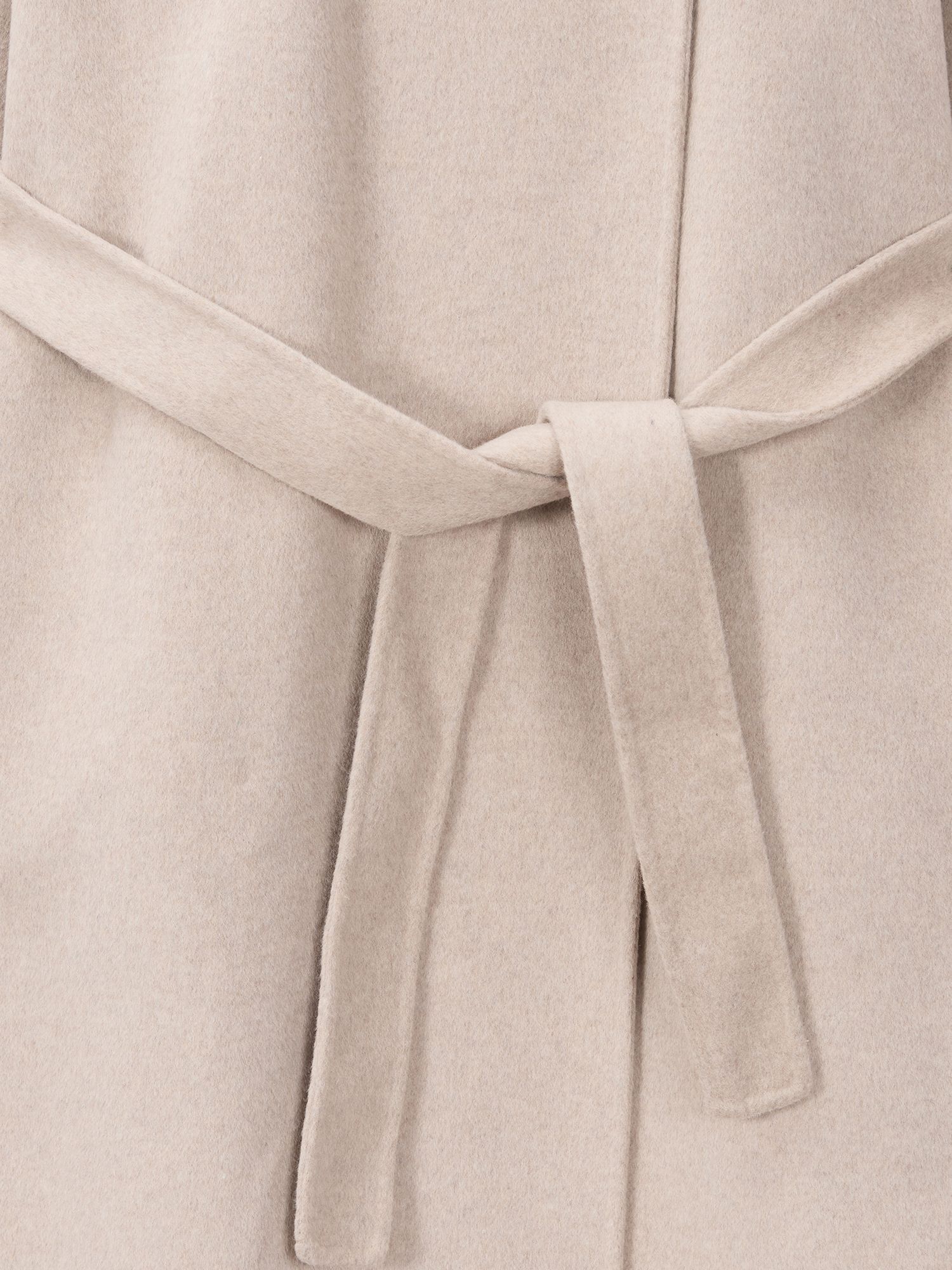 Wool maxi long coat_beige