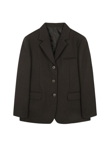 Overfit wool jacket