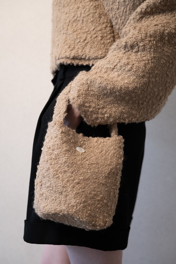  [24FW LIMITED EDITION SALE] BOUCLE MINI TOTE BAG 레떼르넬 부클 미니 토트백
