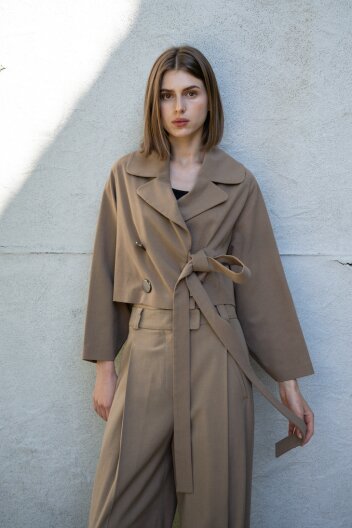 [24FW SALE] 이난정님 착용_ Jeogori Jacket (beige) 레떼르넬 저고리 자켓