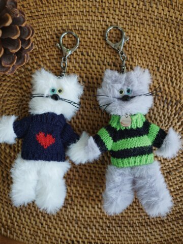 럭키 프렌즈 키링 4컬러