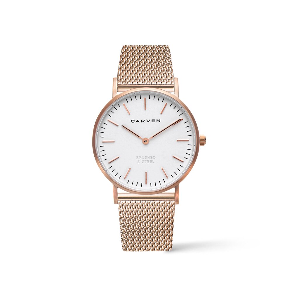 여성 메탈시계 CV602S-RWH/18RG