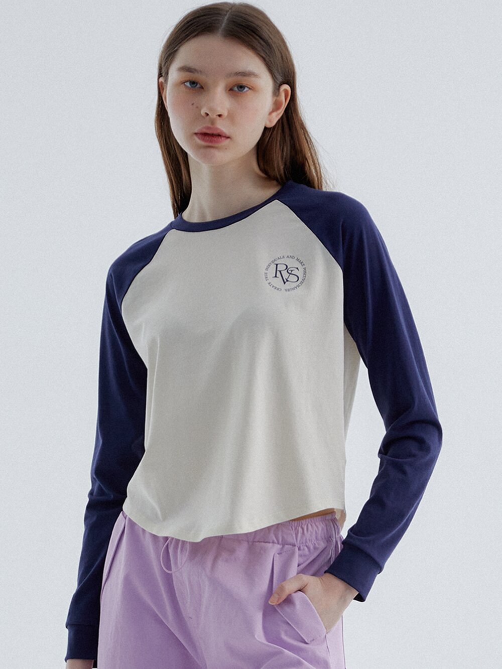 RVS Raglan T-Shirt Navy