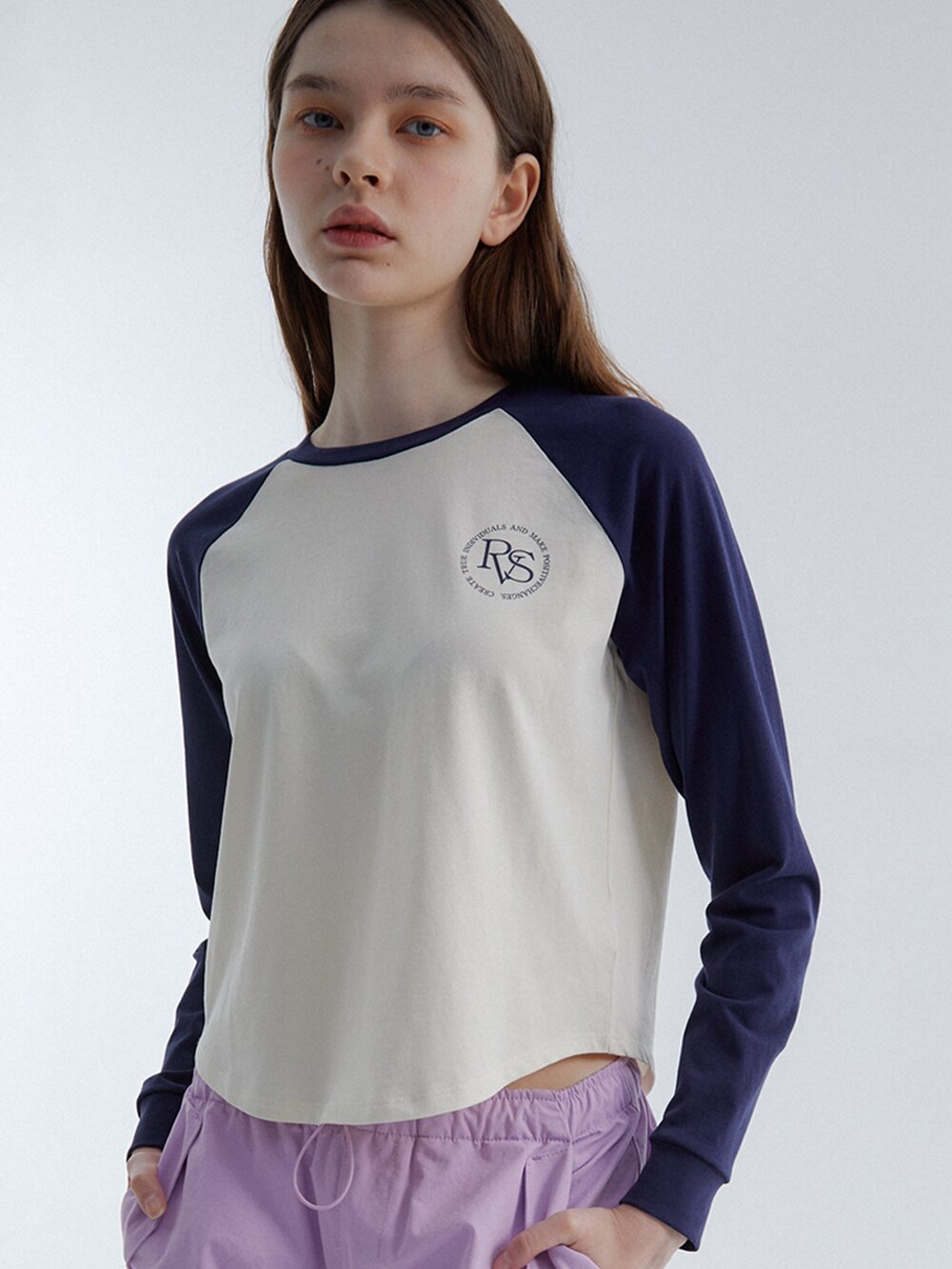 RVS Raglan T-Shirt Navy