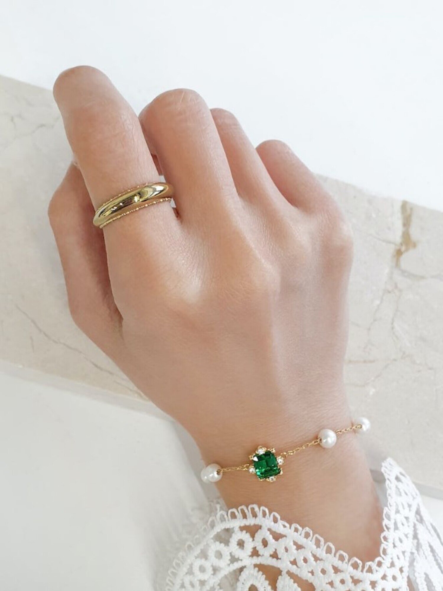 [Habsburg] Twist Detailed Ring