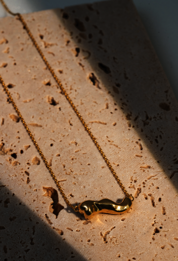 Movement Pendant Silver Necklace