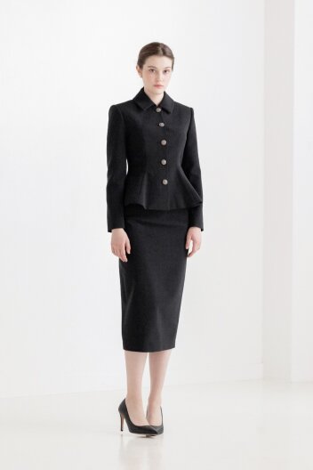 [주문제작] Basic Slim Skirt [BLACK]
