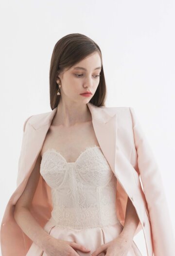 [주문제작] Lace Bustier