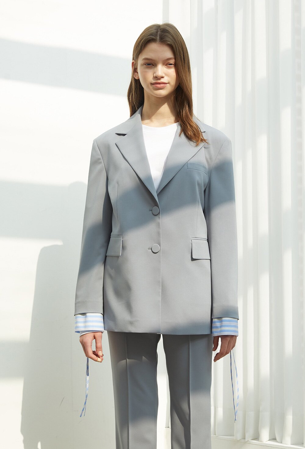LINING LAYERED JACKET I NAVY