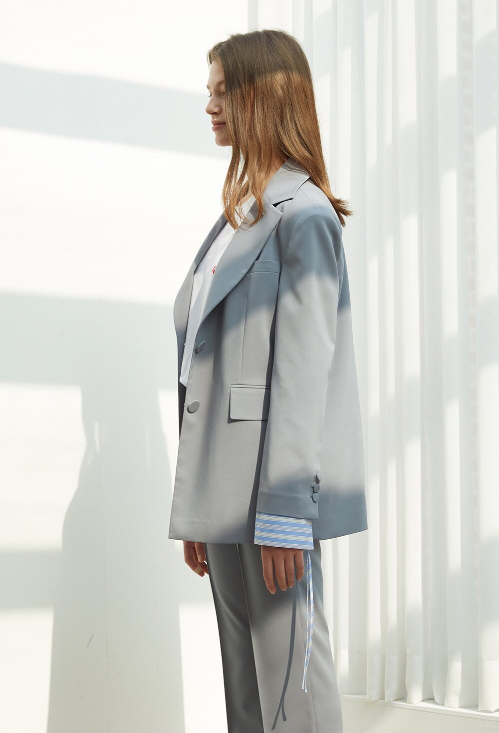 LINING LAYERED JACKET I NAVY