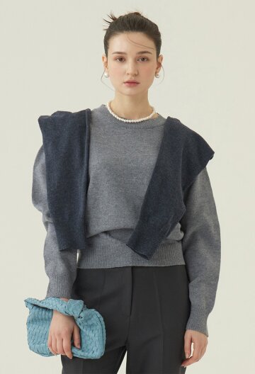 [DO NOT PLAN]소프트 베이직 라운드 니트_JJKT230105