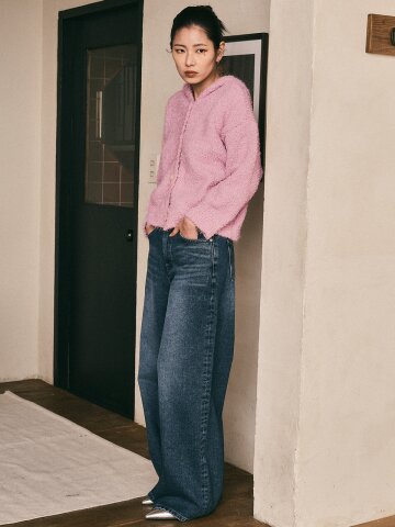 AR_Semi wide washed pants