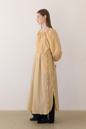 Raglan maxi dress - Beige