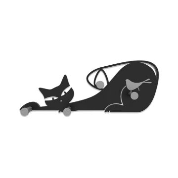깔레아디자인 CAT 캣 코트걸이