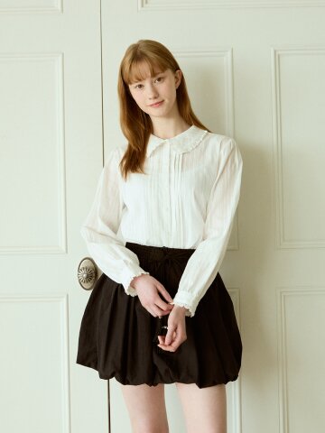 SWEETIE COLLAR BLOUSE_IVORY