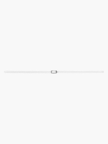 THIN LEATHER BELT_WHITE