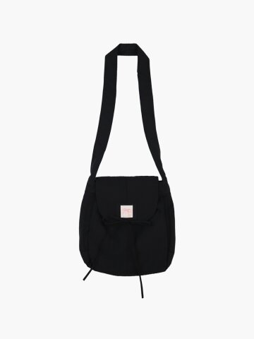 RIBBON PINEAPPLE CROSS BAG_BLACK