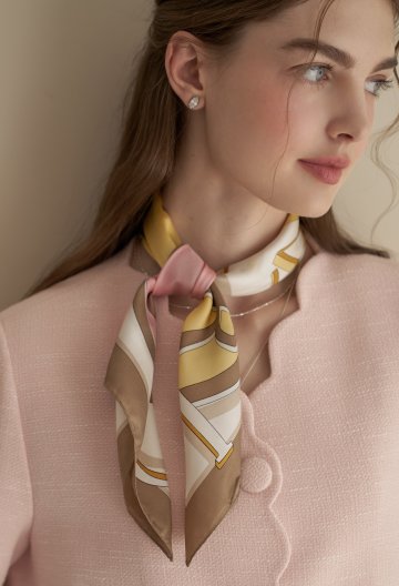 바닐라실크 미니 스카프 S7341S303