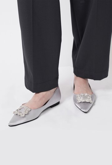 [SIINVII]큐빅 스퀘어 쁘띠 플랫_SLFL240202