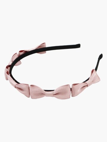 RIBBON BUNDLE HAIRBAND_PINK