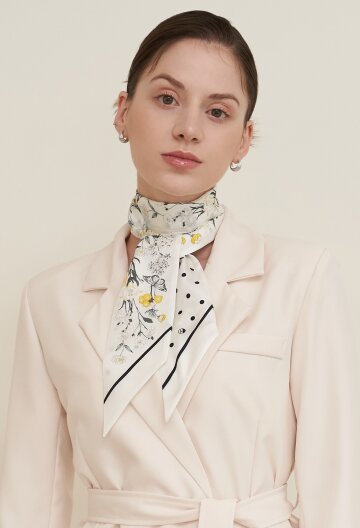 플로리 실크 방도 스카프 SE429S306