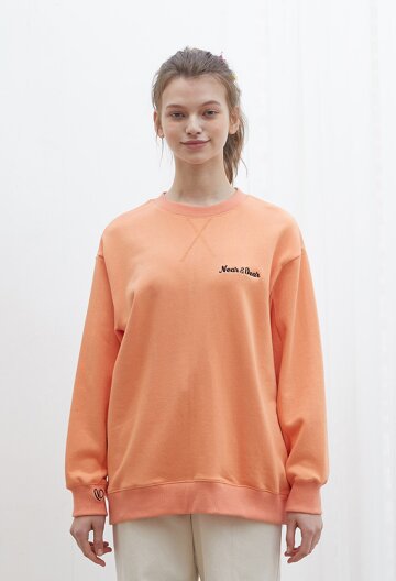 LOGO SWEATSHIRT I ORANGE