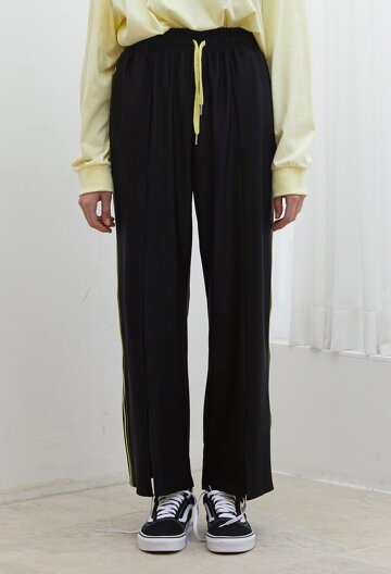 LINE POINTED BANDING PANTS