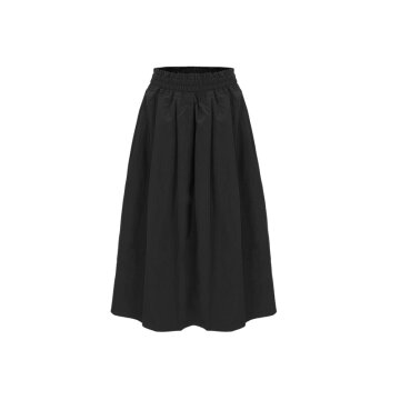 [칼레이트] 24SS 플리츠 롱 스커트 - 블랙