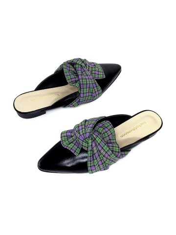 Maming ribbon mule_Green