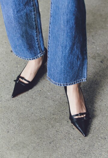 Black 405F feminine pumps_2/6cm