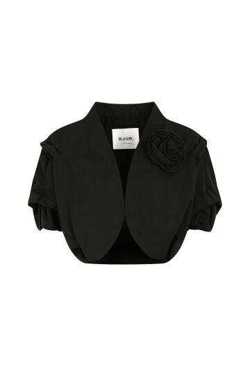 로즈 브로치 볼레로 재킷 