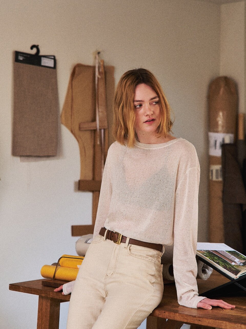 Summer Long Sleeve T-Shirts(Oatmeal)
