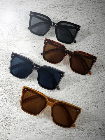 보에즈 무이 남자 여자 초경량 편광 명품선글라스 오버사이즈 가죽케이스 포함