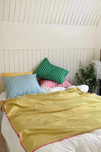 써니 와플 스프레드 블랭킷 담요 3color