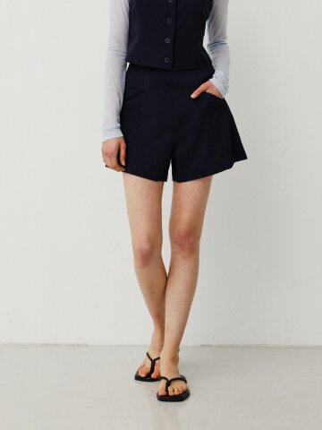 ANNE SHORT PANTS - NAVY