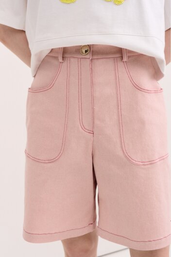 하프스티치핑크데님팬츠_핑크