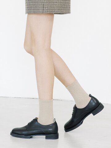 프론트 솔 더비 블랙 N-221/BK